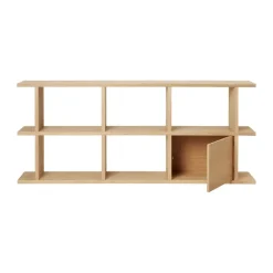 Ferm Living Kona boekenkast kastinzet, Natural< Kasten & Vitrines