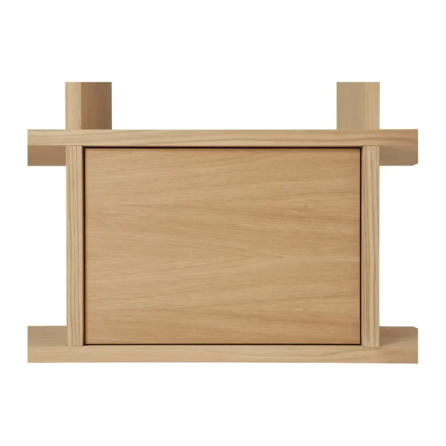 Ferm Living Kona boekenkast kastinzet, Natural< Kasten & Vitrines