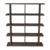 Ferm Living Kona boekenkast 2x4, Dark stained< Planken & Planksystemen
