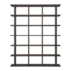 Ferm Living Kona boekenkast 3x6, Dark Stained< Planken & Planksystemen
