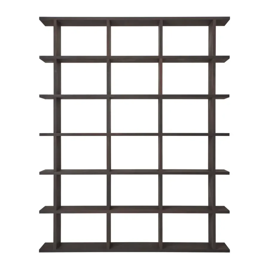 Ferm Living Kona boekenkast 3x6, Dark Stained< Planken & Planksystemen