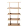 Ferm Living Kona boekenkast 1x4, Natural< Planken & Planksystemen