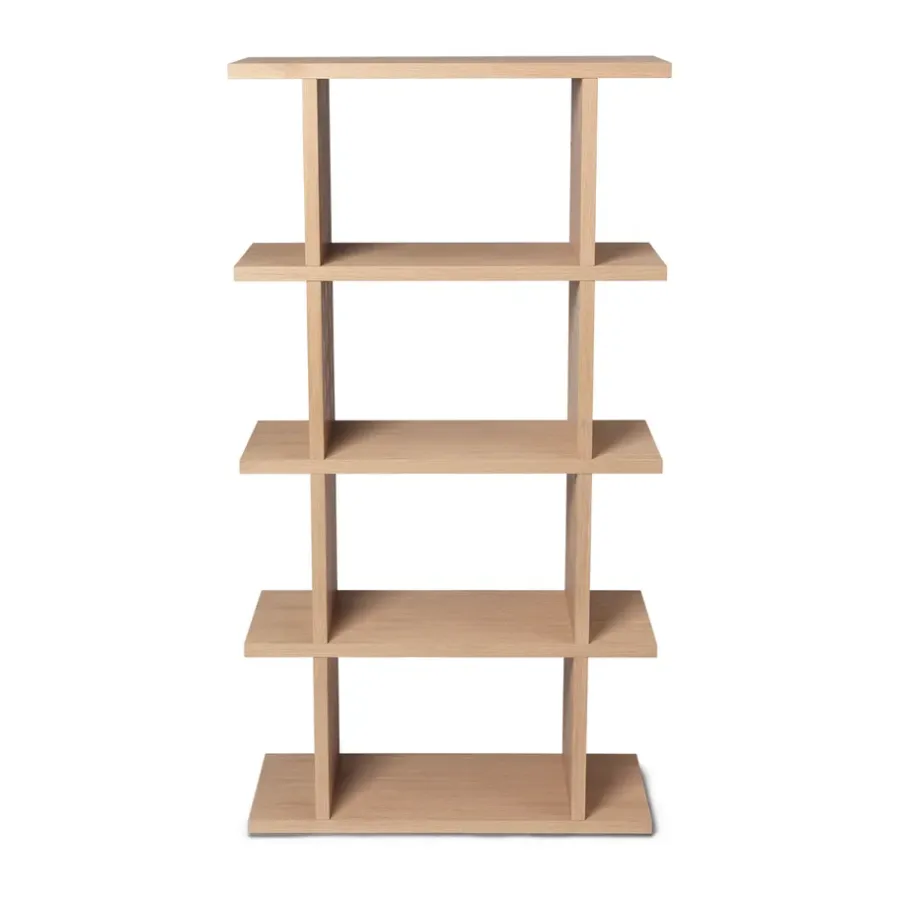 Ferm Living Kona boekenkast 1x4, Natural< Planken & Planksystemen