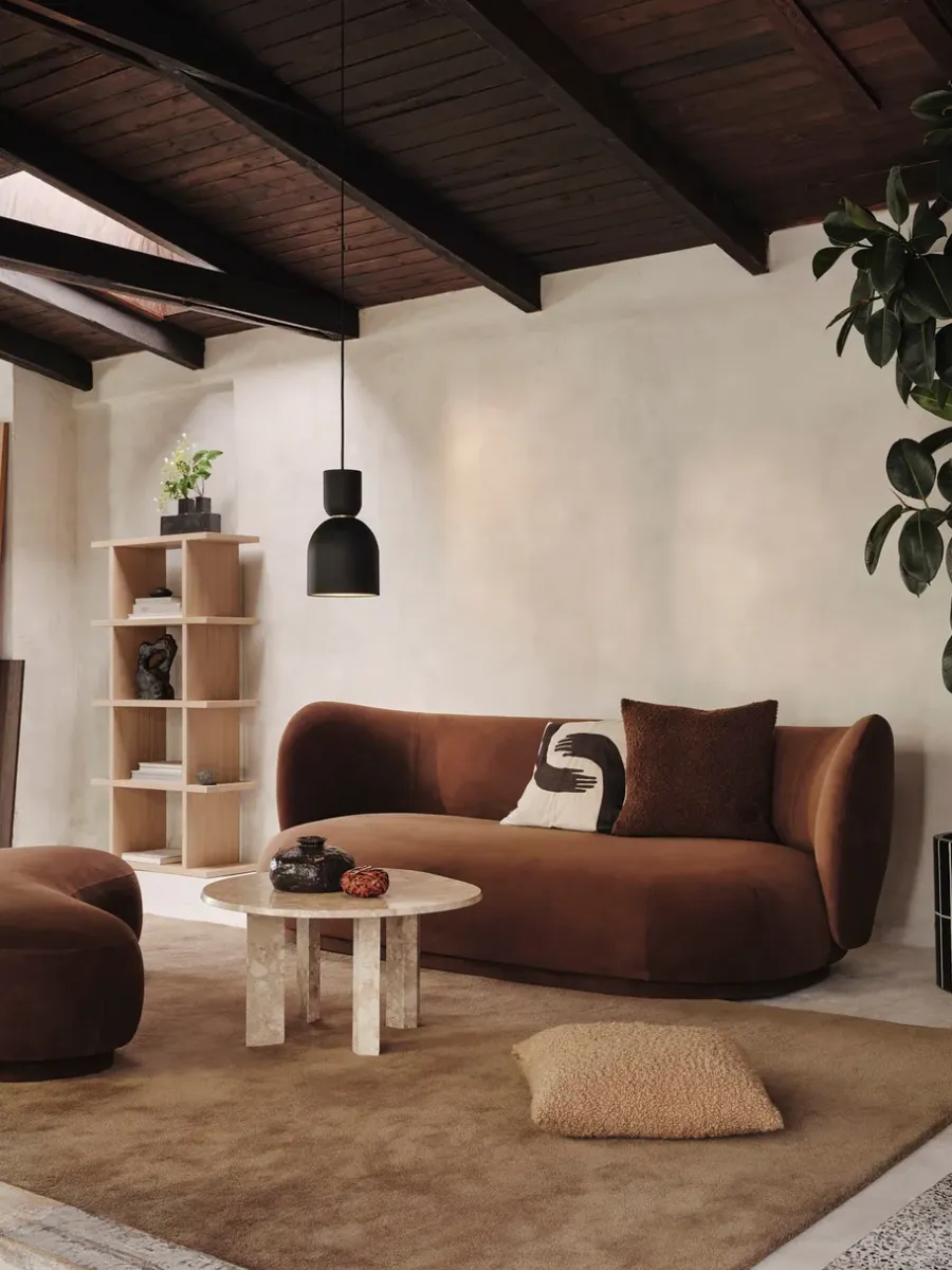 Ferm Living Kona boekenkast 1x4, Natural< Planken & Planksystemen