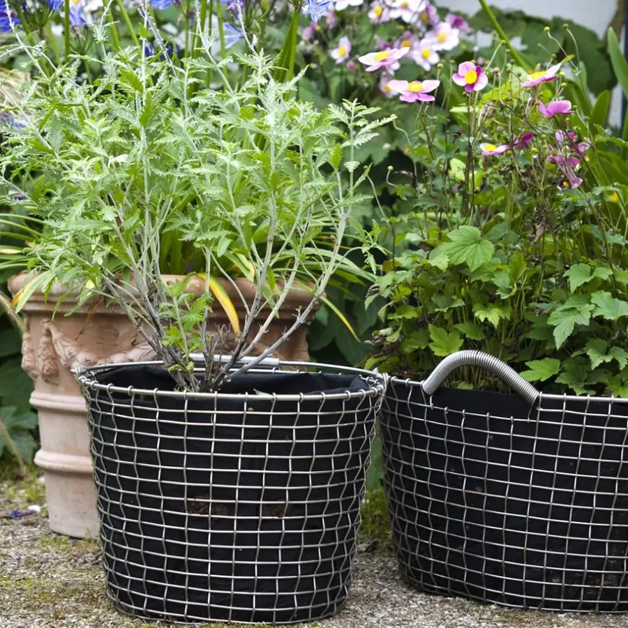 KORBO bucket 24, gegalvaniseerd staal< Opbergmanden