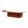 HAY Korpus 4 hooks wandplank M, Brick red< Planken & Planksystemen
