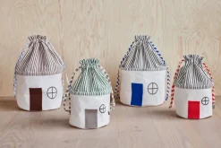 OYOY Koya opbergmand large, Optic Blue< Opbergoplossingen Voor De Kinderkamer|Opbergmanden