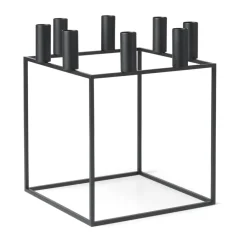 Audo Copenhagen Kubus 8 kandelaar, black (zwart)< Kandelaars