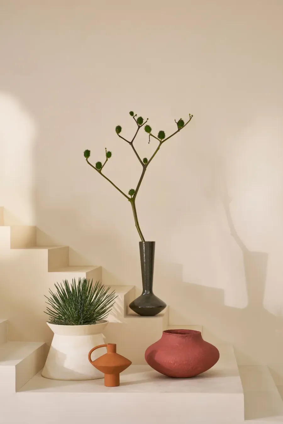 URBAN NATURE CULTURE Kulma pot Ø45 cm, White< Bloempotten