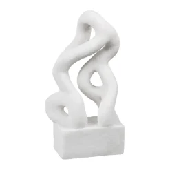 Mette Ditmer Kunstwerk symbiose sculptuur 29 cm, Off-white< Sculpturen & Porseleinen Beelden