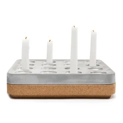 Born In Sweden Kurkbodem voor Stumpastaken groot, Natuur< Kaarsenaccessoires