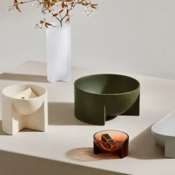 Iittala Kuru keramieken kom 14x16 cm, Beige< Decoratieve Schalen