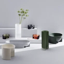 Iittala Kuru keramieken schaal 7,5x37 cm, Lichtgrijs< Decoratieve Schalen