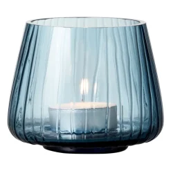 Bitz Kusintha waxinelichtjeshouder 7,5 cm 2-pack, Blauw< Kaarsenhouders & Kaarsenborden