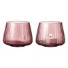 Bitz Kusintha waxinelichtjeshouder 7,5 cm 2-pack, Pink< Kaarsenhouders & Kaarsenborden