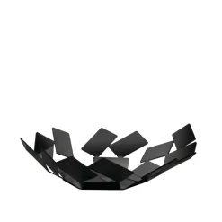 Alessi La Stanza dello Scirocco fruitmand, zwart, small< Opbergmanden