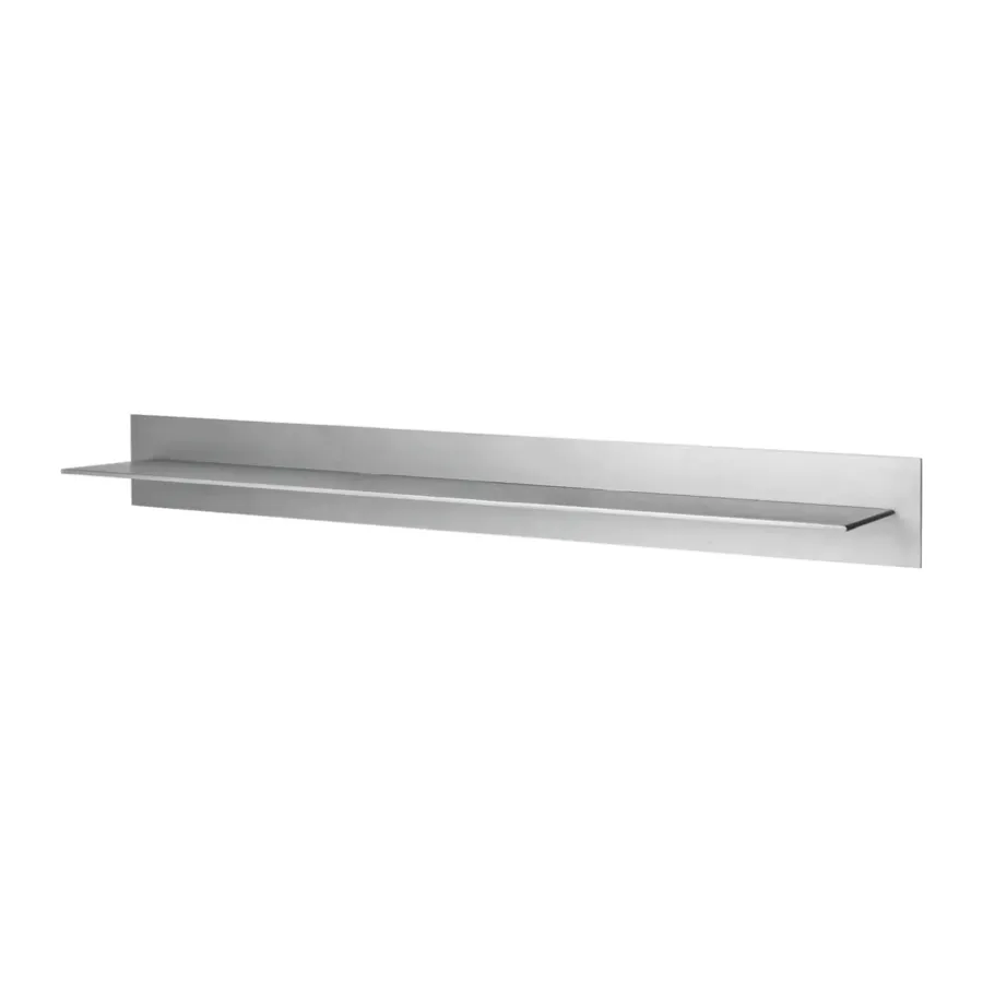 Ferm Living Lager wandplank single 85, Aluminium< Planken & Planksystemen