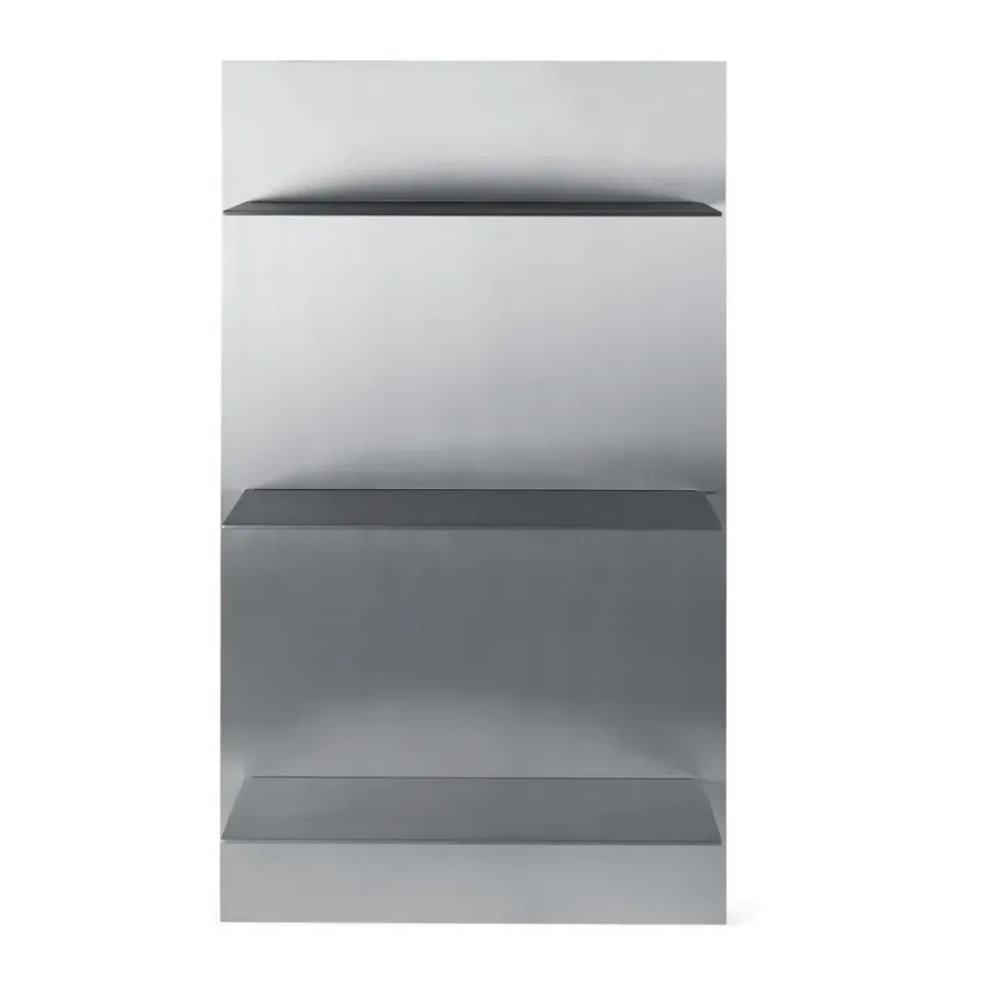 Ferm Living Lager wandplank triple 55x100 cm, Aluminium< Planken & Planksystemen