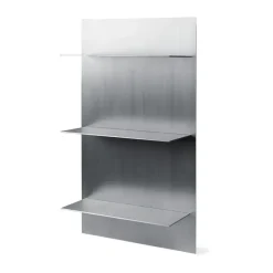 Ferm Living Lager wandplank triple 55x100 cm, Aluminium< Planken & Planksystemen