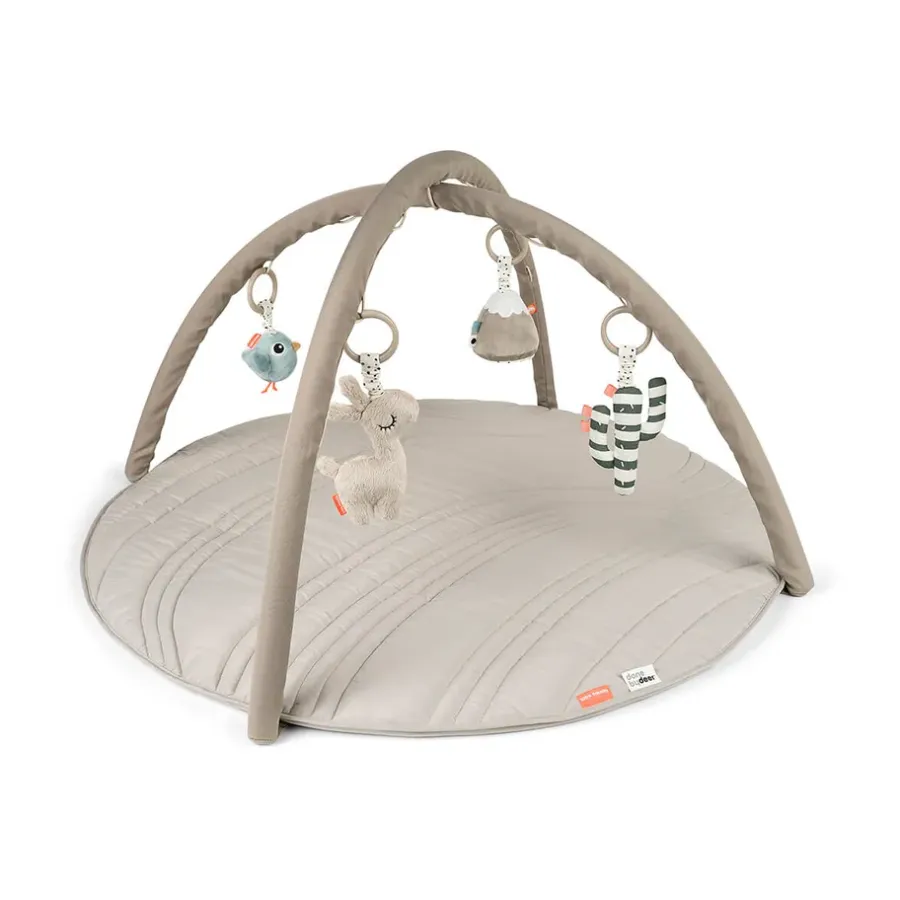 Done by deer Lalee babygym Ø90 cm, Sand< Kinderkamer Interieuraccessoires|Kinderkamer Interieuraccessoires