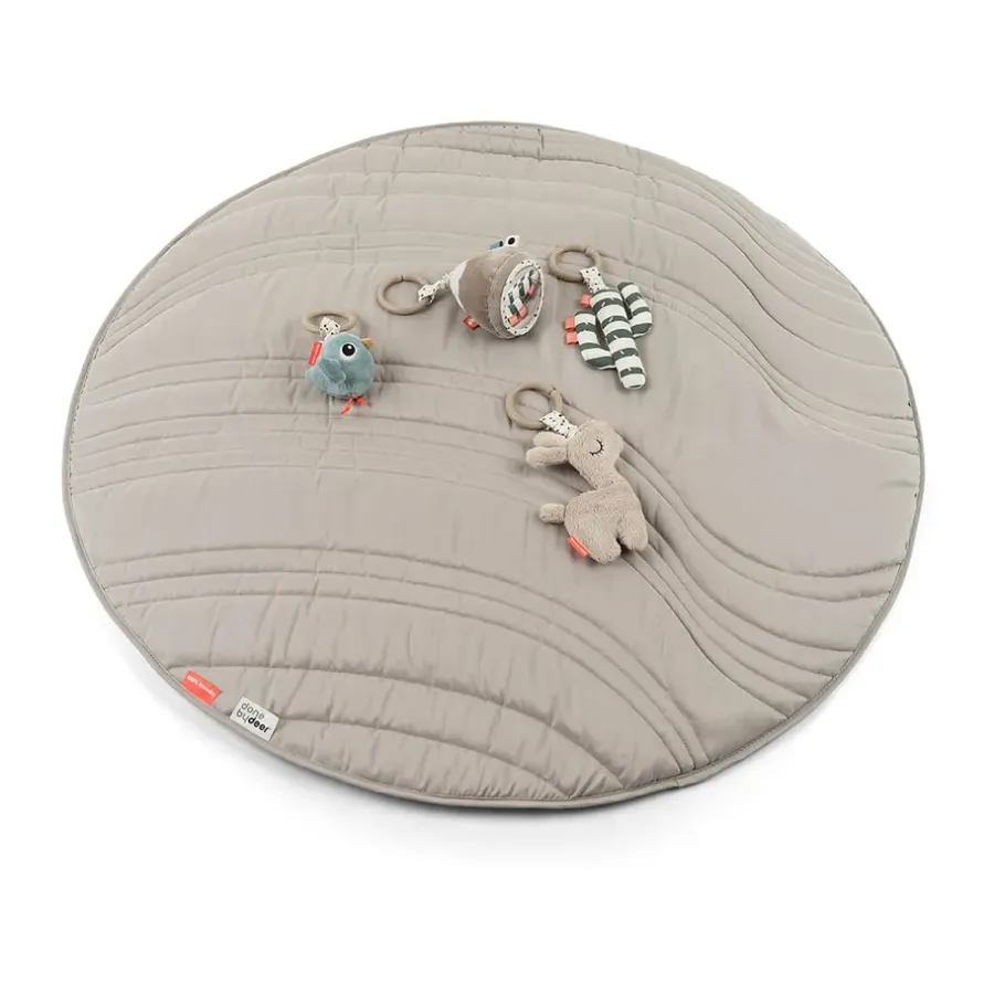 Done by deer Lalee babygym Ø90 cm, Sand< Kinderkamer Interieuraccessoires|Kinderkamer Interieuraccessoires