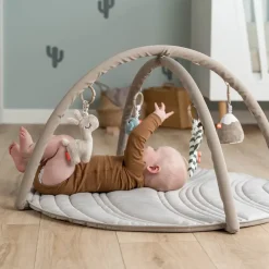 Done by deer Lalee babygym Ø90 cm, Sand< Kinderkamer Interieuraccessoires|Kinderkamer Interieuraccessoires