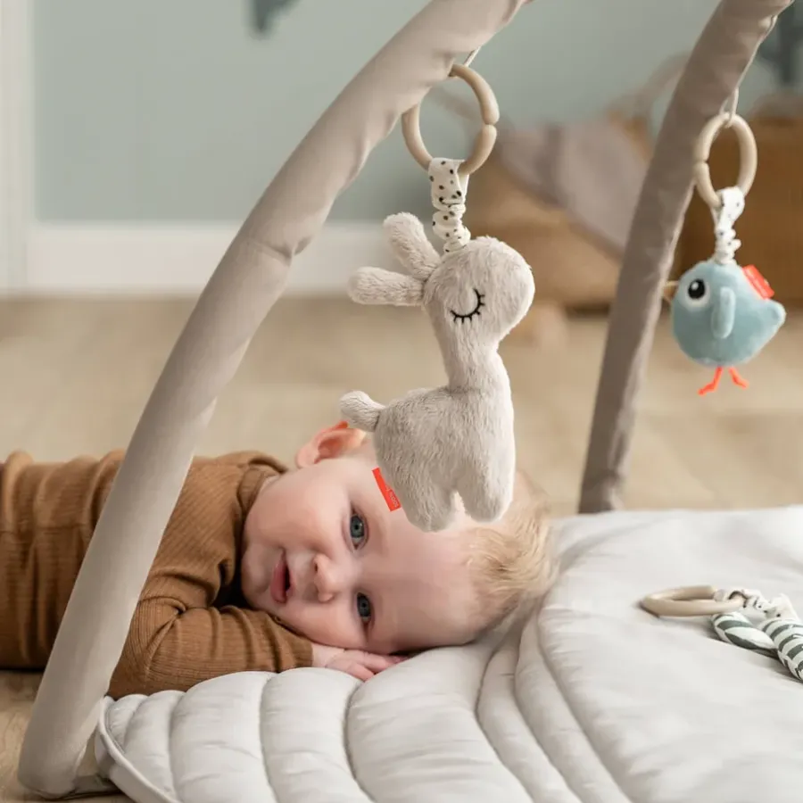Done by deer Lalee babygym Ø90 cm, Sand< Kinderkamer Interieuraccessoires|Kinderkamer Interieuraccessoires