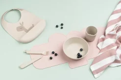 Done by deer Lalee slabbetje 2-pack, Grijs-groen< Kinderkamer Interieuraccessoires|Kinderkamer Interieuraccessoires