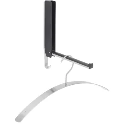 Blomus Lanca inklapbare wandhaak, Zwart< Haken & Hangers