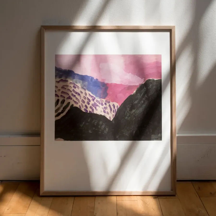 Fine Little Day Landscape poster 40x50 cm, Multi< Posters