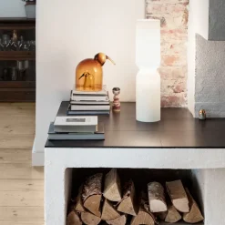 Iittala Lantern kaarsenhouder 60 cm, Wit< Kaarsenhouders & Kaarsenborden