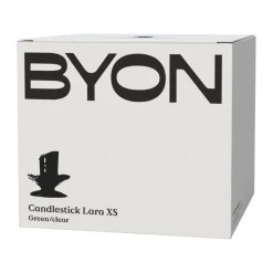 Byon Lara kandelaar XS 9 cm, Oranje-bruin< Kandelaars