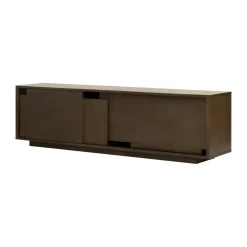 Design House Stockholm Layer dressoir, Donker eiken, 180x51 cm< Tv- & Mediameubels|Ladekasten & Dressoirs