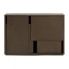 Design House Stockholm Layer dressoir, Donker eiken, 120x82 cm< Ladekasten & Dressoirs