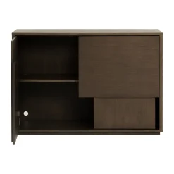 Design House Stockholm Layer dressoir, Donker eiken, 120x82 cm< Ladekasten & Dressoirs