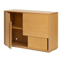 Design House Stockholm Layer dressoir, Eiken, 120x82 cm< Ladekasten & Dressoirs