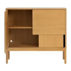 Design House Stockholm Layer dressoir, Eiken, 120x110, met poten< Tv- & Mediameubels|Ladekasten & Dressoirs
