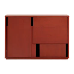 Design House Stockholm Layer dressoir, Rood, 120x82 cm< Ladekasten & Dressoirs