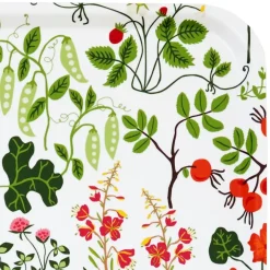 Klippan Yllefabrik Leksand dienblad 20 x 27 cm., wit< Decoratieve Accessoires|Decoratieve Dienbladen