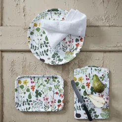 Klippan Yllefabrik Leksand dienblad 20 x 27 cm., wit< Decoratieve Accessoires|Decoratieve Dienbladen