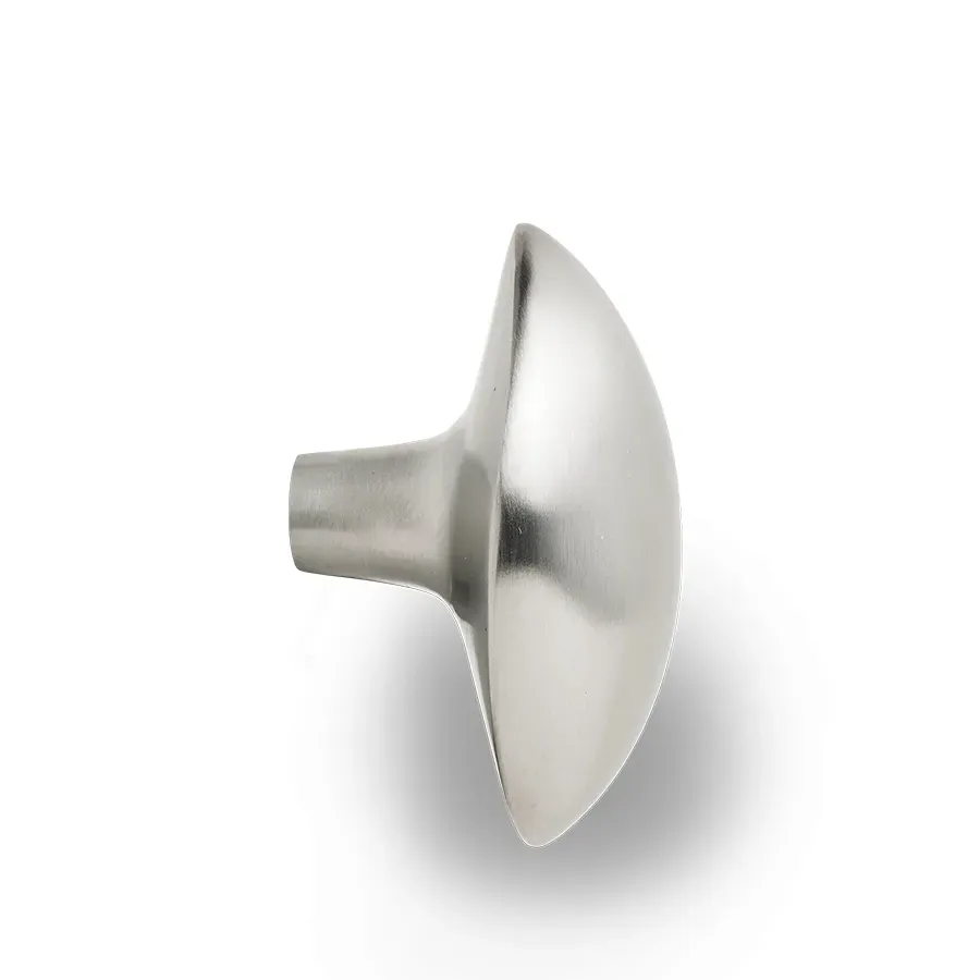 Ferm Living Lemon haak, Brushed stainless steel< Haken & Hangers