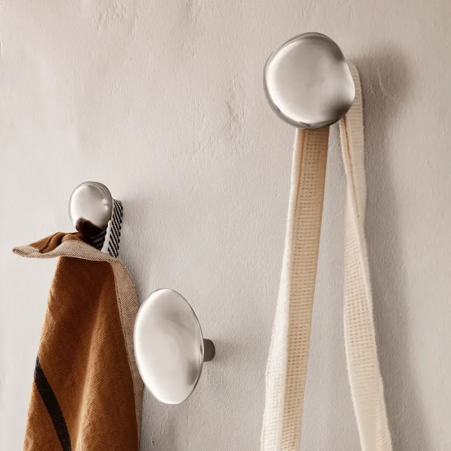 Ferm Living Lemon haak, Roestvrij staal< Haken & Hangers