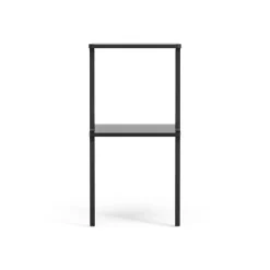 Swedese Libri rek 2 planken, Es zwart glanzend< Planken & Planksystemen