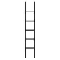 Swedese Libri Wandplank 5 planken, Es zwart glanzend< Planken & Planksystemen