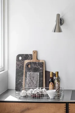 Mette Ditmer Lift dienblad 33,5x45,5 cm, Chrome< Opbergmanden