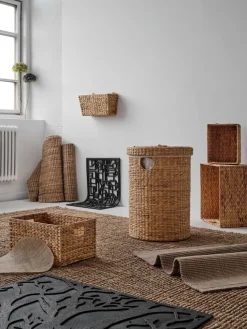 Dixie Lily opbergmand small 3-delig, Natural< Opbergmanden