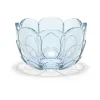 Holmegaard Lily waxinelichthouder Ø7 cm, Blue iris< Kaarsenhouders & Kaarsenborden