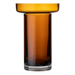Kosta Boda Limelight Rose vaas 23 cm, Amber< Vazen