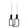 Audo Copenhagen Line kandelaar, black (zwart)< Kandelaars