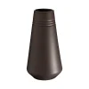 NJRD Lines vaas 22 cm, Bruin< Vazen